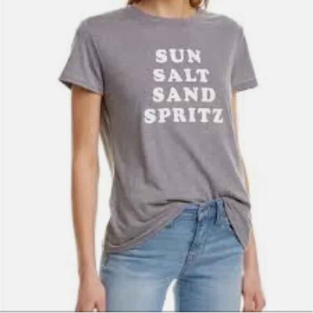 Sub_Urban Riot Sun Salt Sand Spritz Grey Short Sleeve Tee Size S